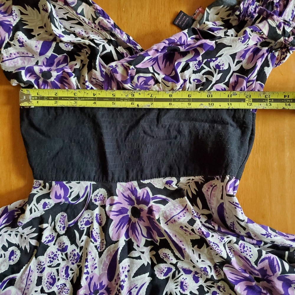 Purple floral Alison - Picture 4 of 4